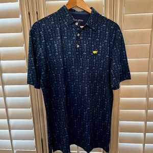 Augusta National Men's polo from the 2024 Masters Tournament.  Size Medium. Navy